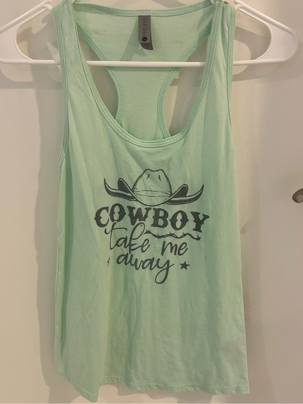 Next Level Apparel Mint Racerback Tank Top